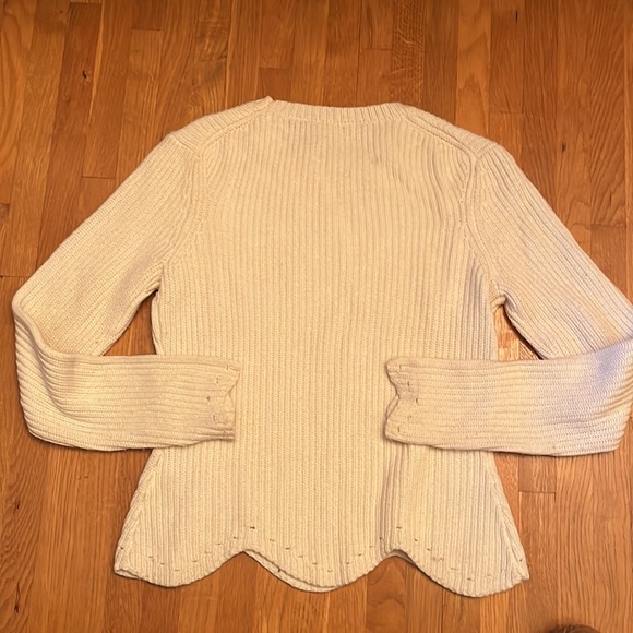 Ted Baker Light Cream Color Sweater - Picture 8 of 9